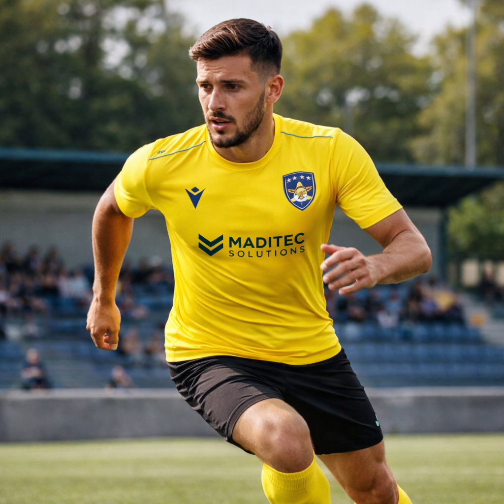 Camiseta técnica Macron Rigel Hero – Personalizable para equipos de fútbol - Imagen 6