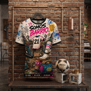 Camiseta técnica modelo Calle (fullprint)